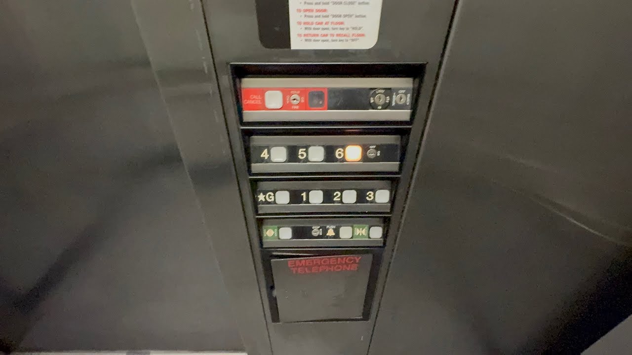 Dover Hydraulic Elevator (Church Ave Elevator) @ Market Parking Garage Roanoke, VA