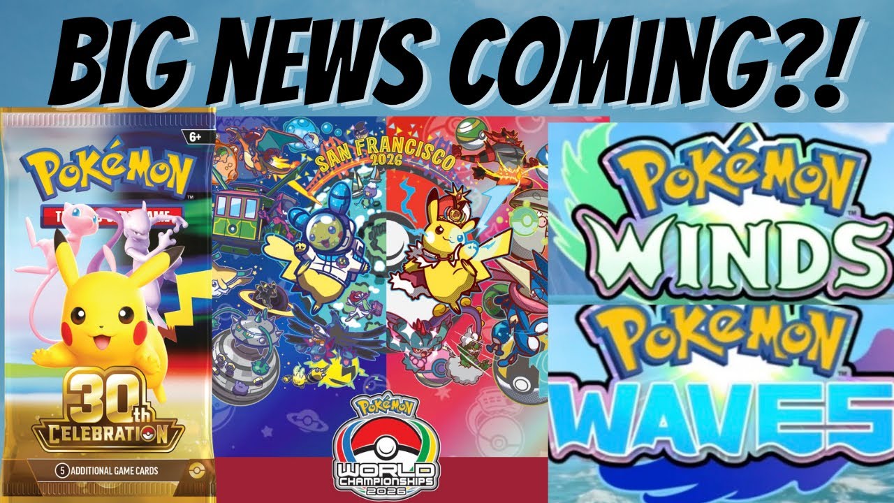 Грядёт масштабный анонс по Pok&eacute;mon на этих выходных?!?