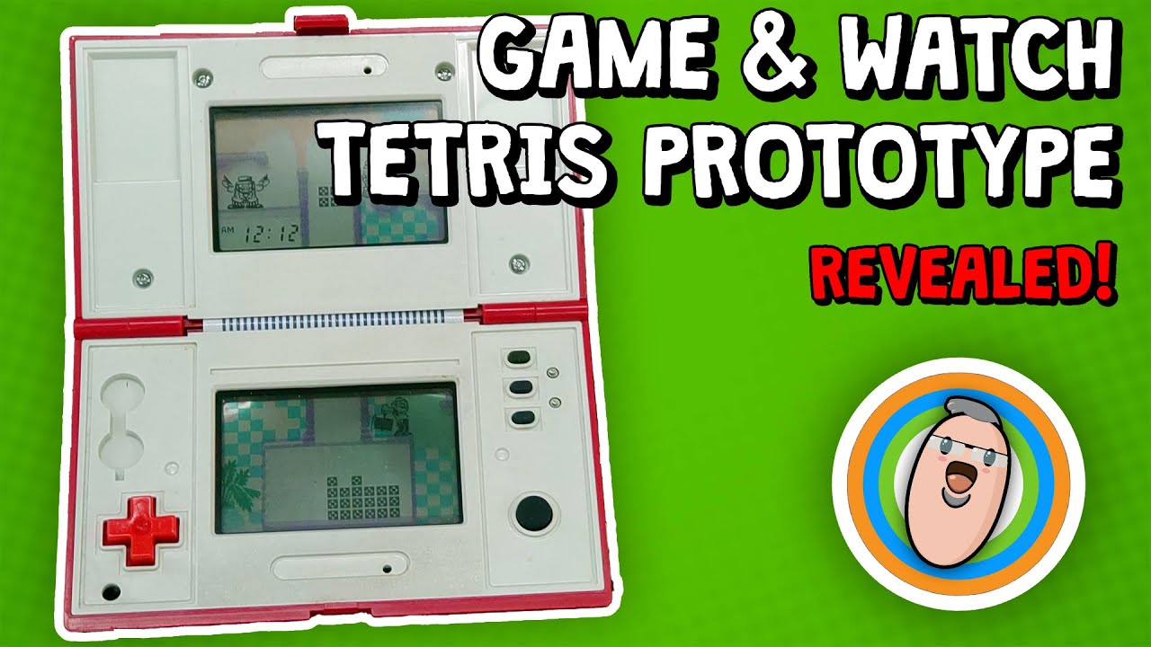 Unreleased Nintendo Game & Watch Tetris 1988 (TR-66) prototype finally revealed