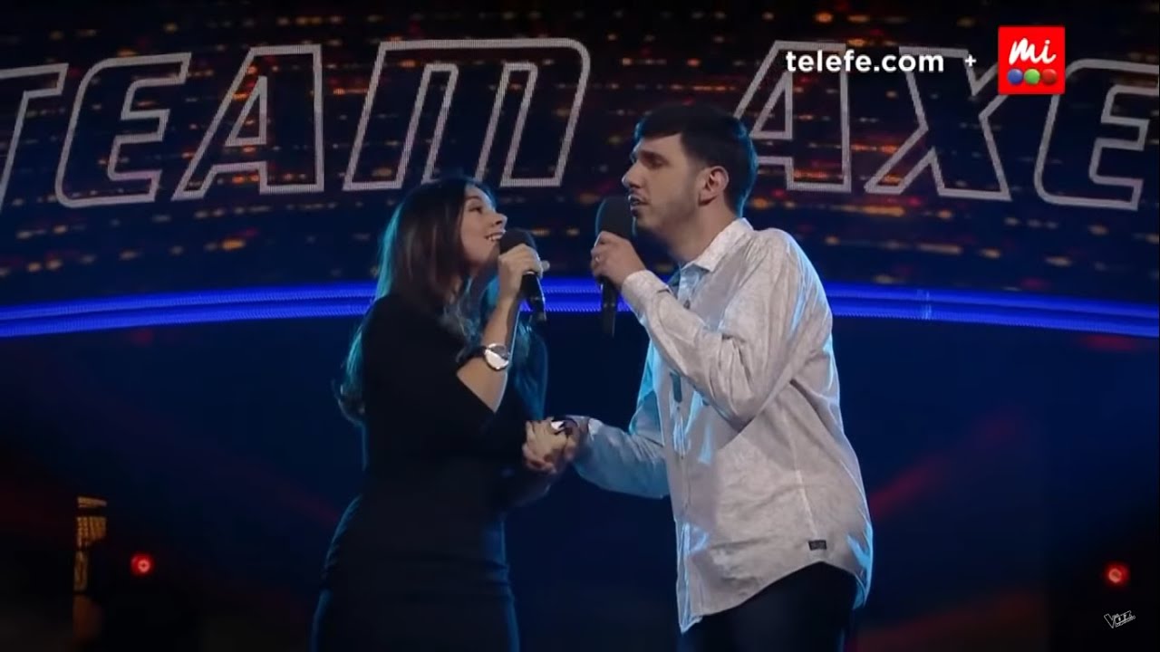 Victoria Alfonsina y Lucas Belbruno - La Voz Argentina 2018 - Que nadie sepa mi sufrir