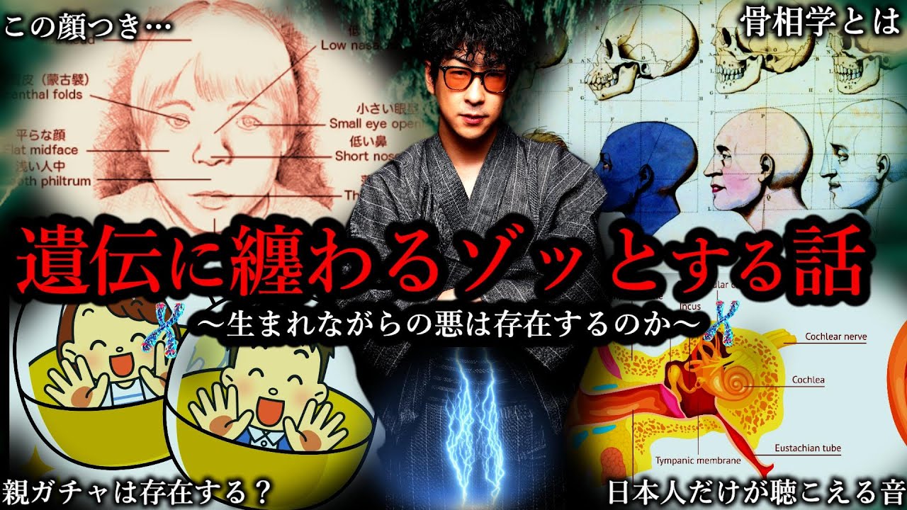【作業用】 遺伝に纏わるゾッとする話【たっくーTV/作業用】