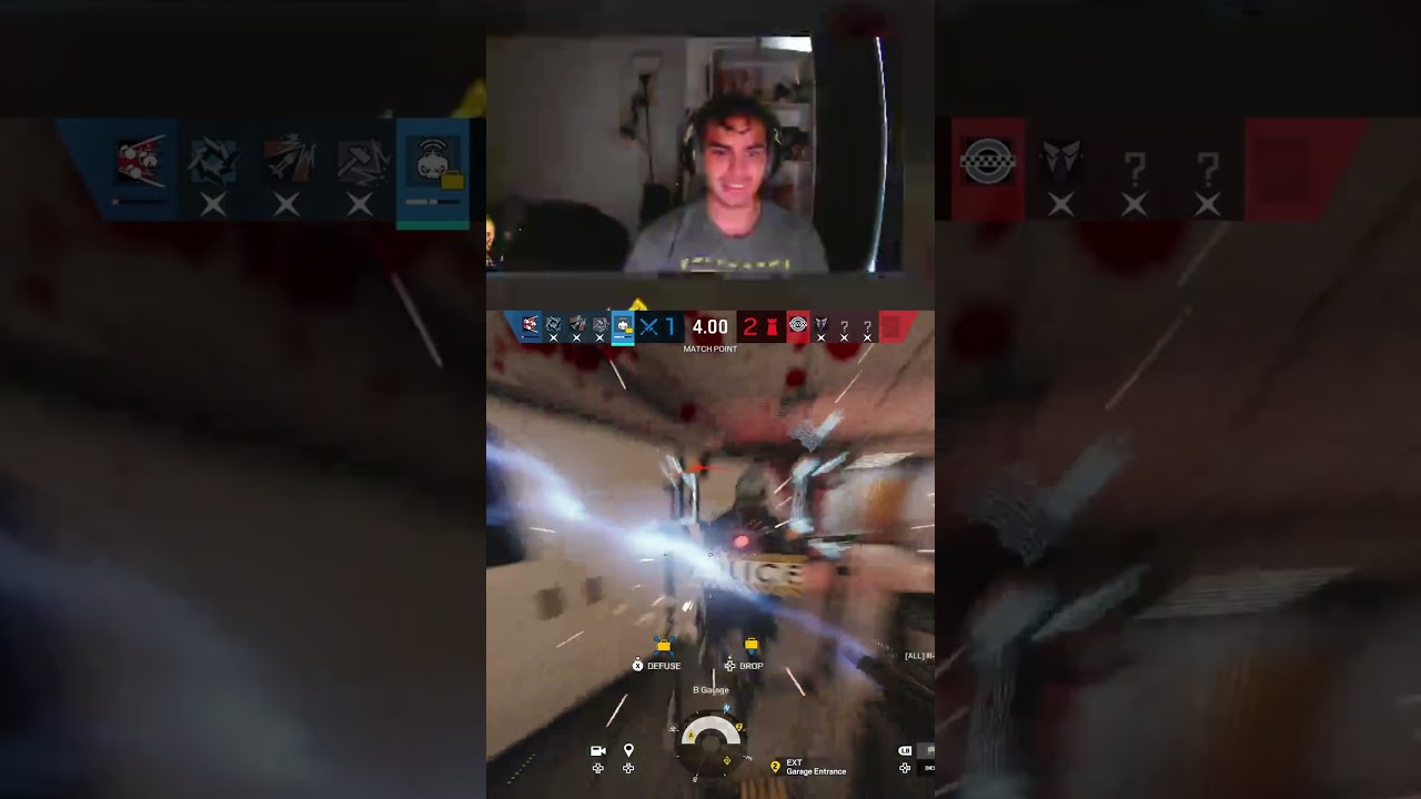 Diamond 1 plays!!! *200 IQ*  #rainbowsixsiege #bigbrain #randomsquad #200iq #diamond1