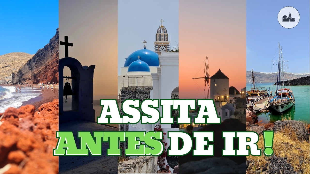 Santorini: Descobertas em Fira, Oia, Praias Negras e Vermelhas (lugares fantásticos para conhecer)