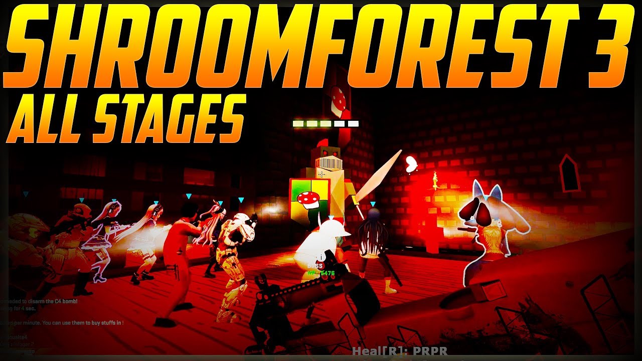 CS:GO Zombies | Shroomforest 3 - All Extreme Stages + Time Warp Bonus Stage