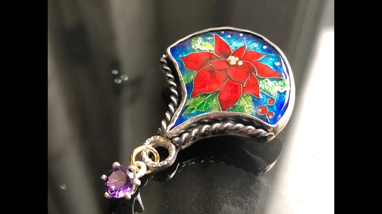 Cloisonne Enamel Making Process. How To Make Cloisonne Enamel Jewelry. Art Jewelry Making
