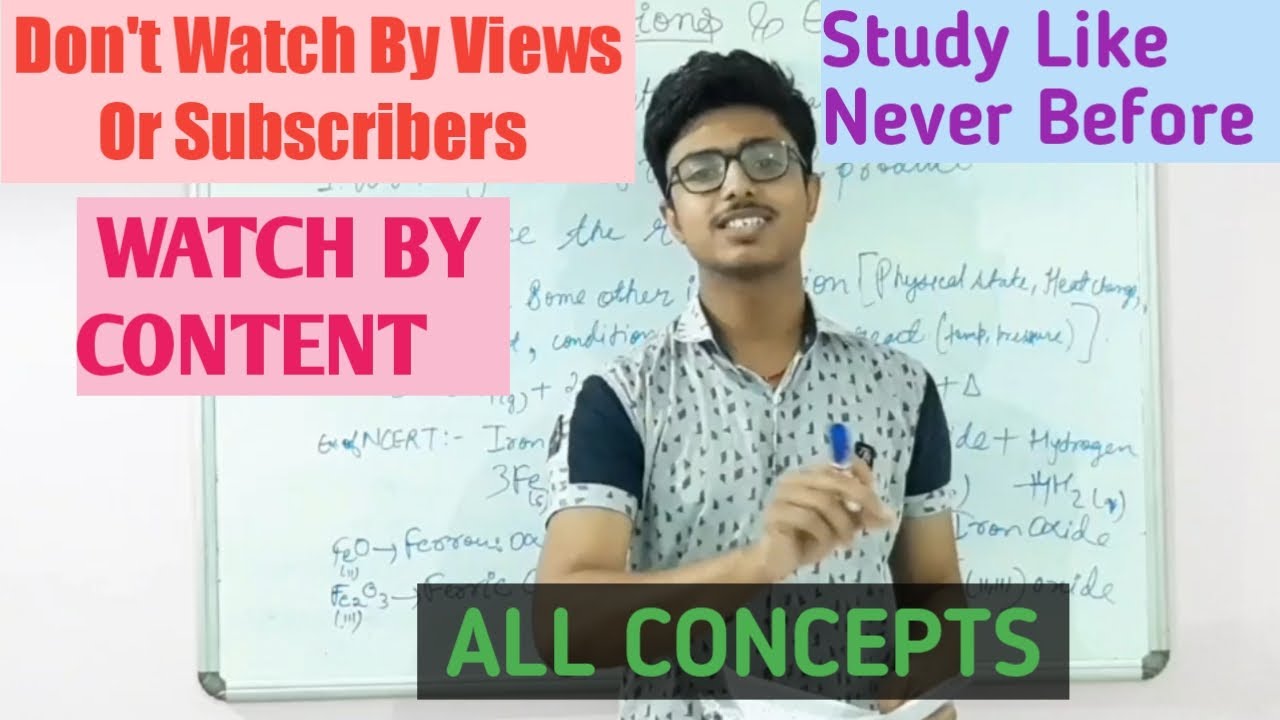 Chemical Reactions and Equations Class 10 NCERT | Part-1/2| Chem. Chapter1 | Full Chapter in Hindi|