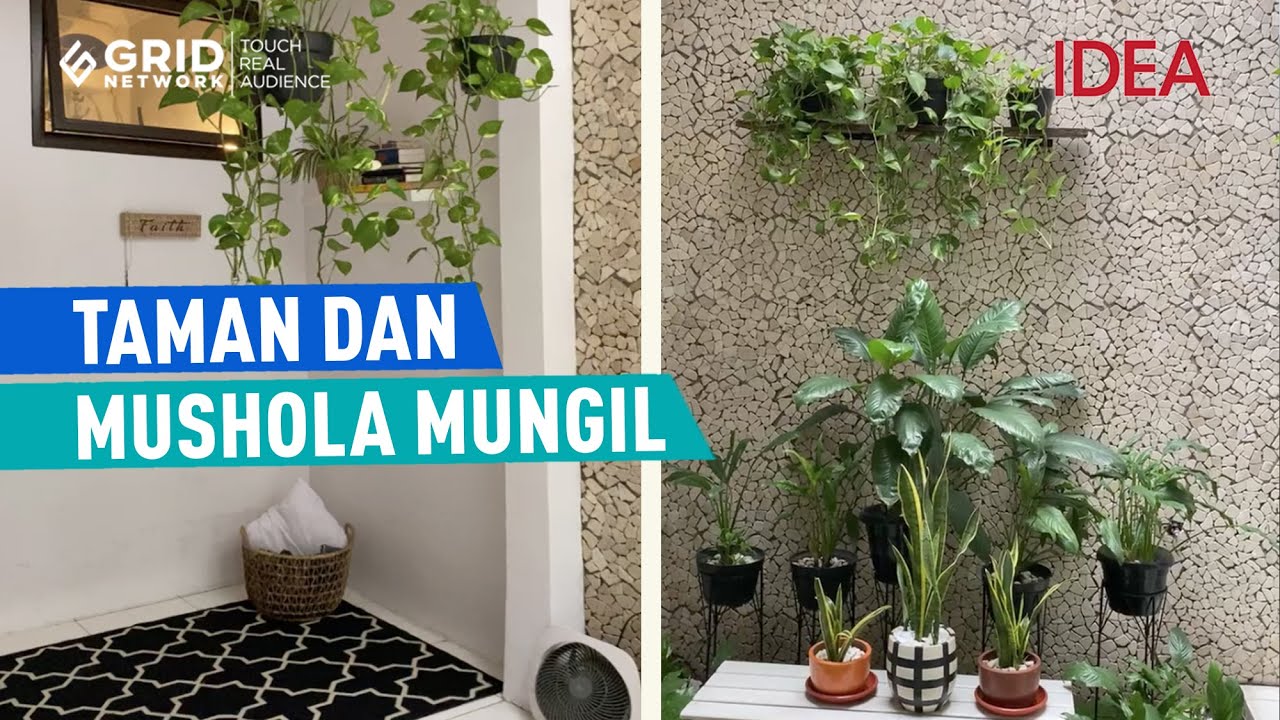 Taman dan Mushola Mungil di Teras Belakang (Part - 3)  | IDEA RUMAH