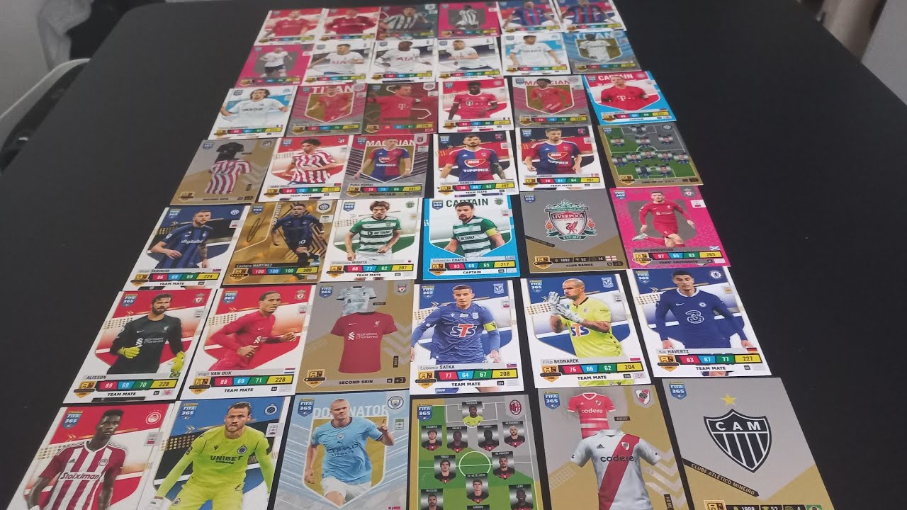 Otwieram saszetki z piłkarzami panini fifa 365 2023