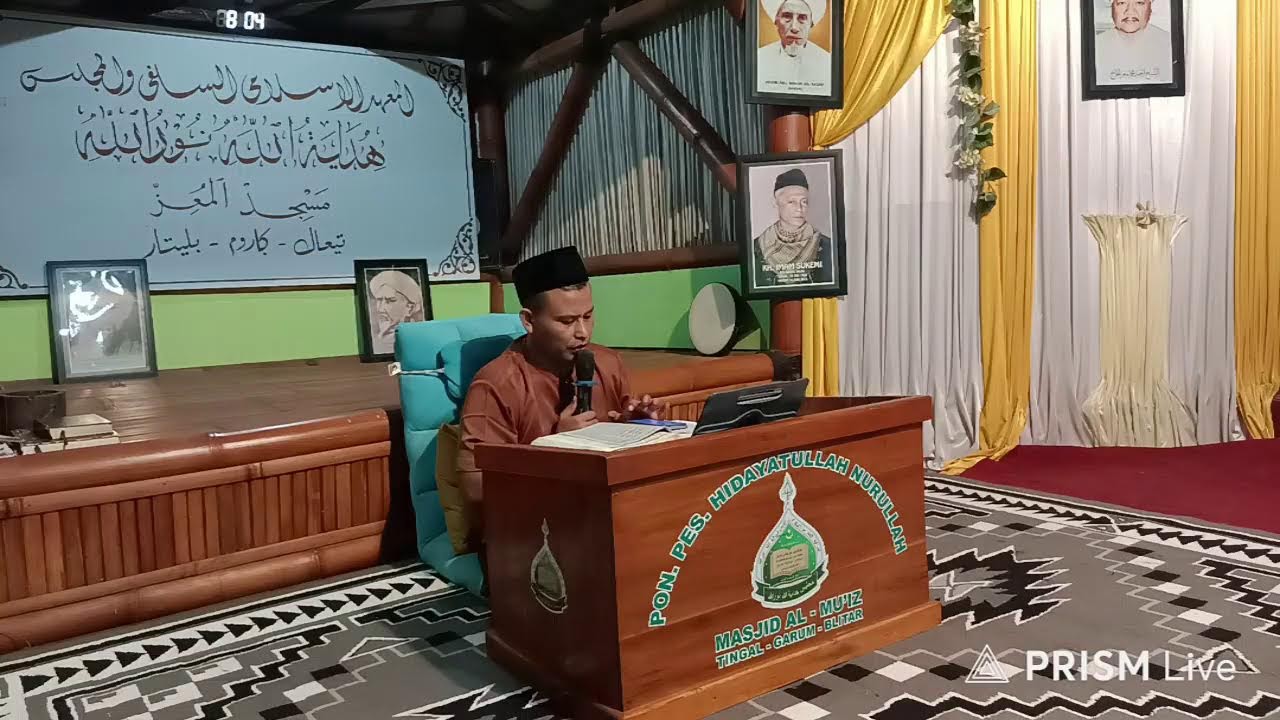 pengajian tafsr Al-Qur'an/kuliyah subuh di Tingal Garum Blitar:21-2-2026,