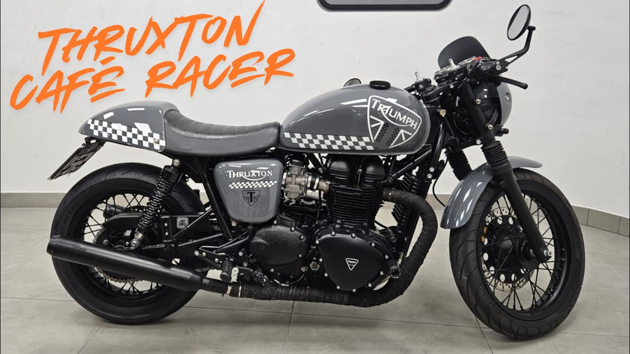 TRIUMPH THRUXTON 900 CAFÉ RACER | New Park Veículos