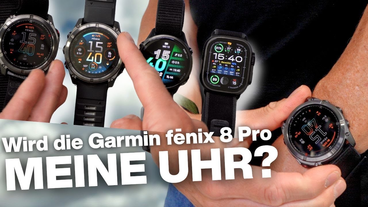 Garmin fenix 8 Pro: helleres Display als fenix 8!?