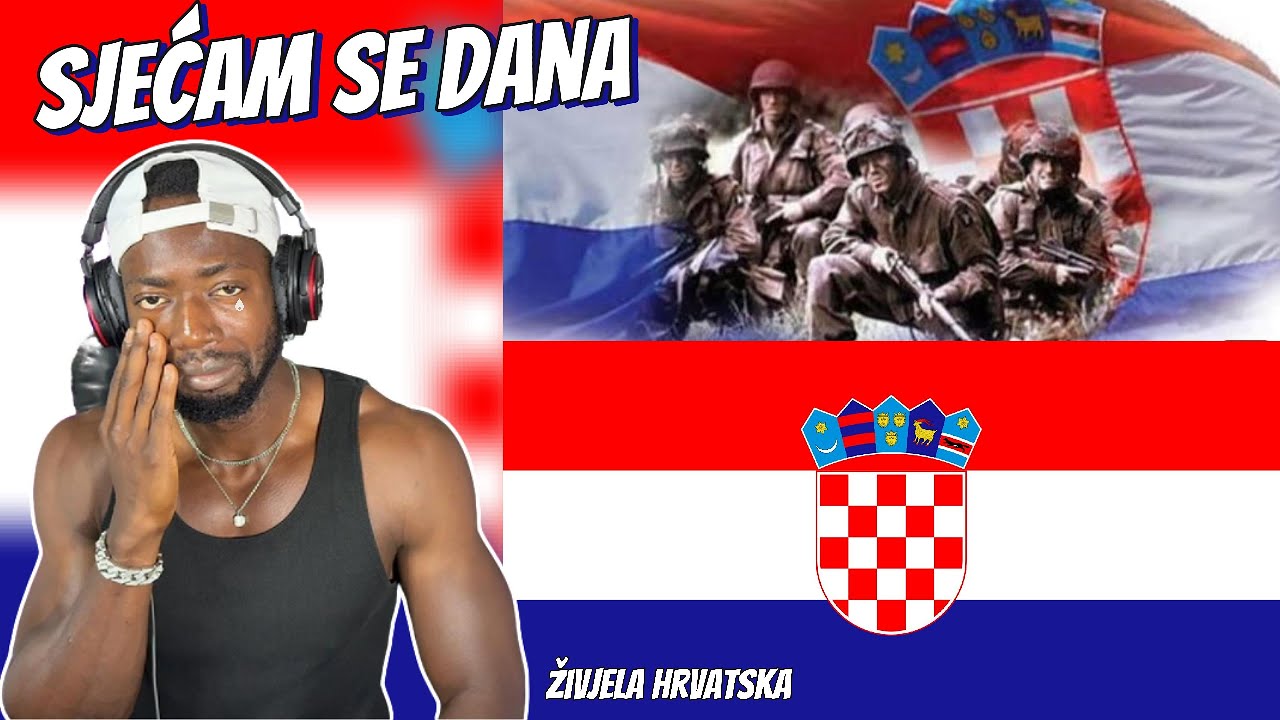 Reacting To Hit Melos Production - Sjećam se dana ⎢Hit Song ⎢živjela Hrvatska