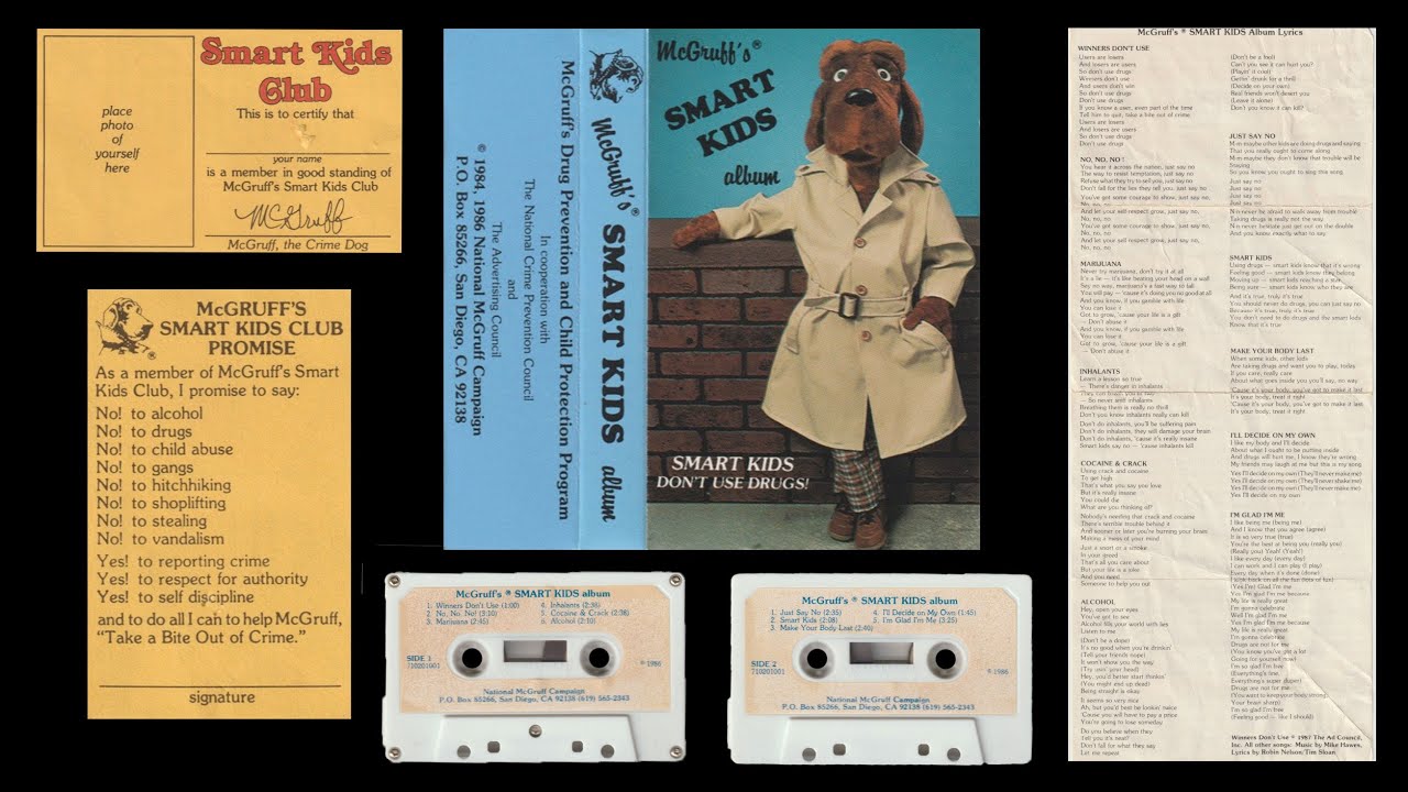 COCAINE & CRACK by McGruff The Crime Dog