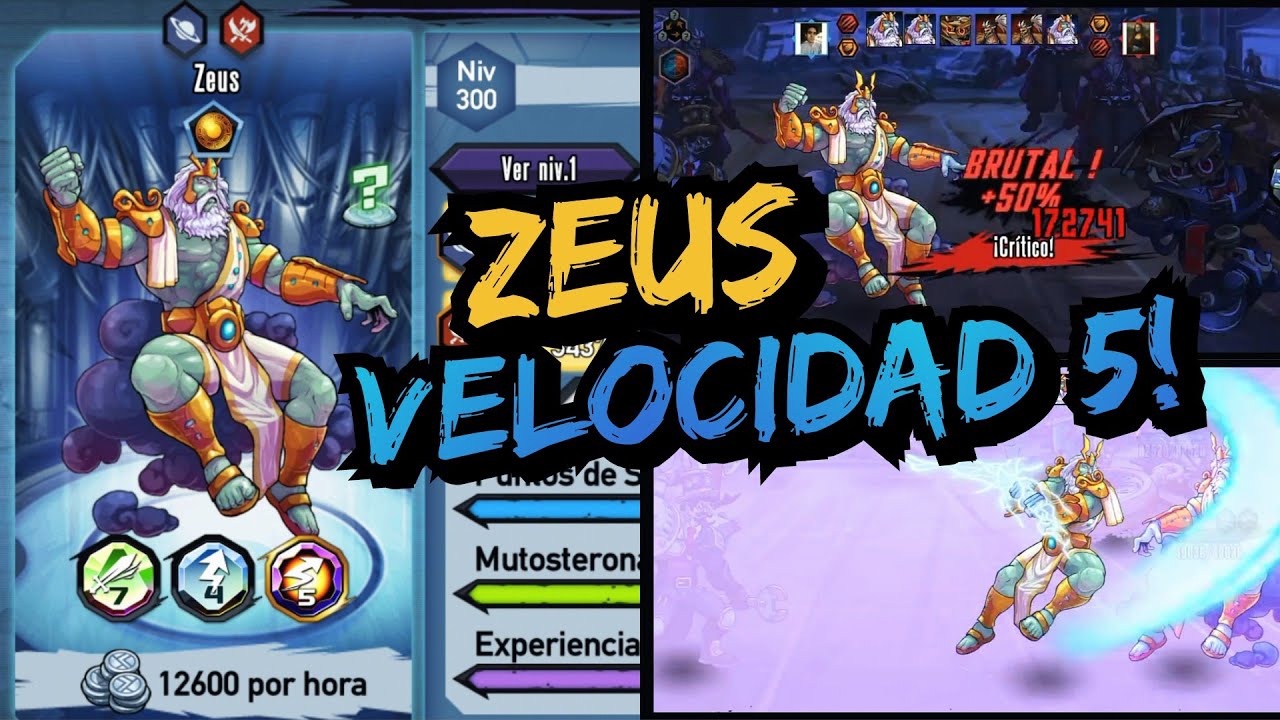 LE COLOCO UN ORBE DE VELOCIDAD LVL 5! AL PODEROSO ZEUS ⚡💪 *DESTROZA* - Manuellewe