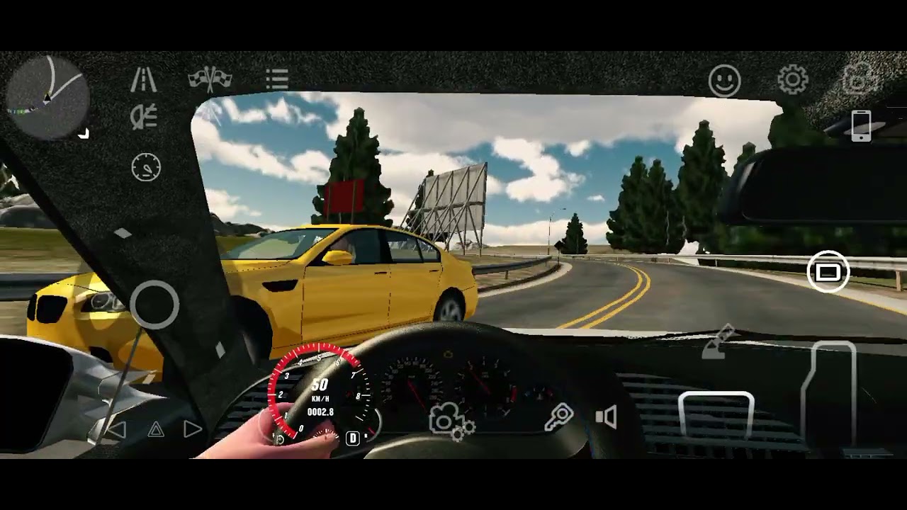 I crashed my BMW in car parking 