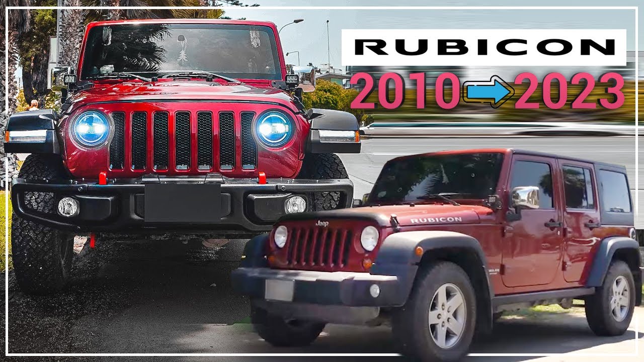 JEEP RUBICON 2010 TRANSFORMADA A 2023 - QUEDO INCREIBLE!