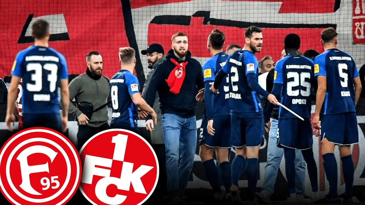 Ultras stürmen Innenraum, Pyro & Fan-Invasion! (Düsseldorf - Kaiserslautern)