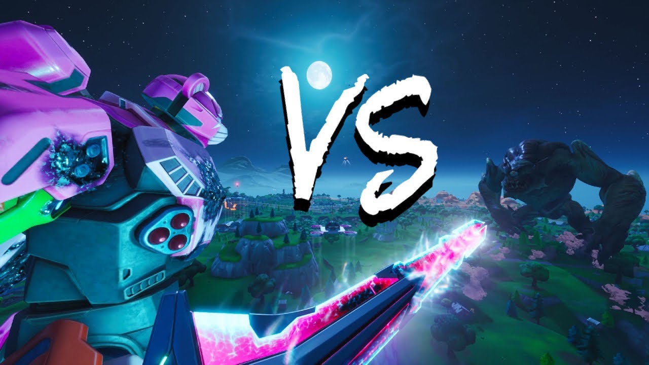 Mecha VS Monster | Fortnite Live Event | Awesome Foxes
