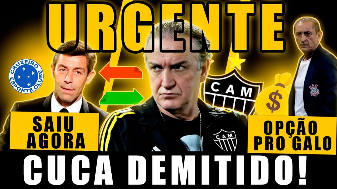 URGENTE! CUCA DEMITIDO! DIRETORIA NO MERCADO! RAMON DIAZ E CAIXINHA VIRAM OP&Ccedil;&Atilde;O NO GALO