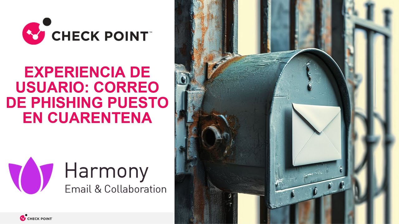 Correos electrónicos en cuarentena: experiencia del usuario final con Harmony Email & Collaboration