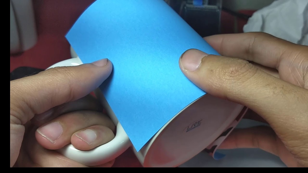 Marcas de Rolete no papel