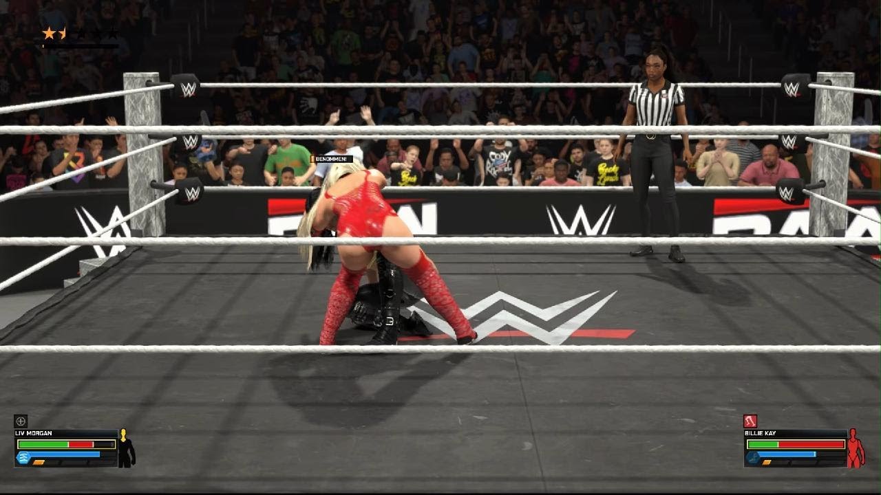 Liv Morgen vs  Billie Kay 3 Stage of Hell at RAW