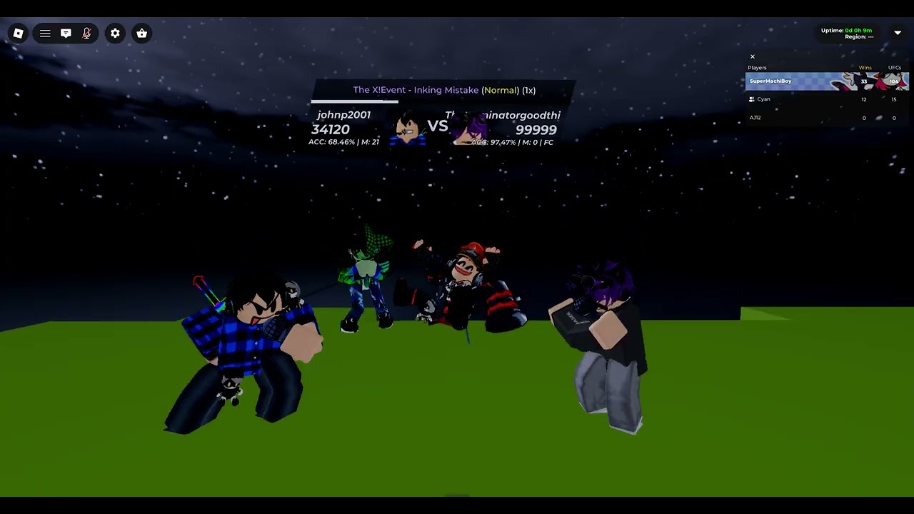 SMB Crew: Machi Plays Roblox Project: afternight ft. AJ12 and Cyan