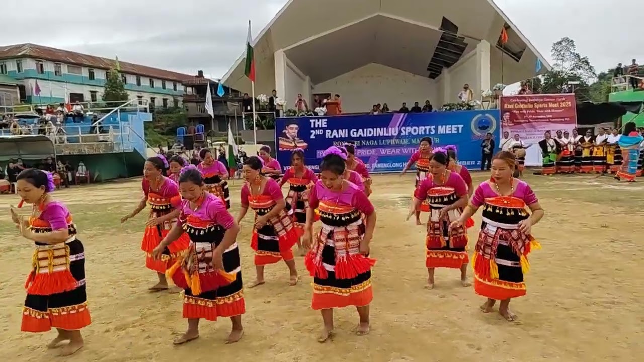 Rongmei traditional dance, harvesting dance by Luangba luangrain, Manipur 