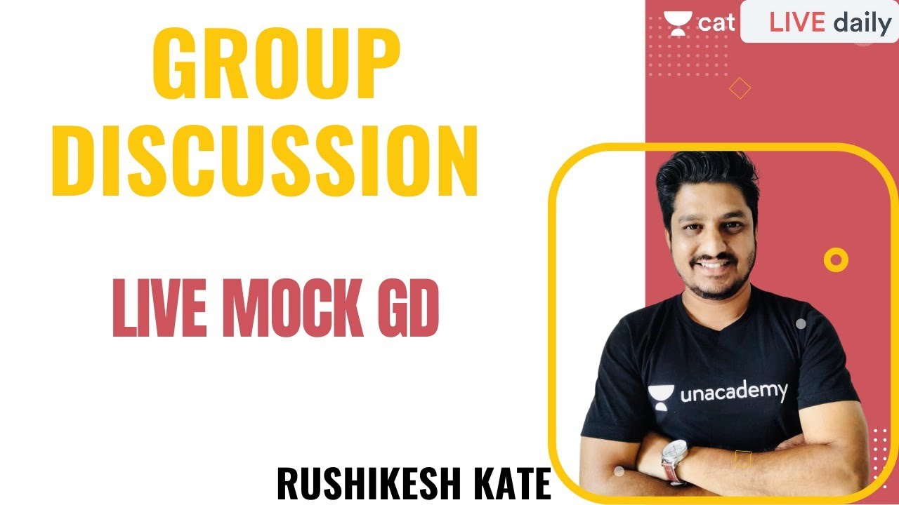 Group Discussion | Live Mock GD | By Rushikesh Kate