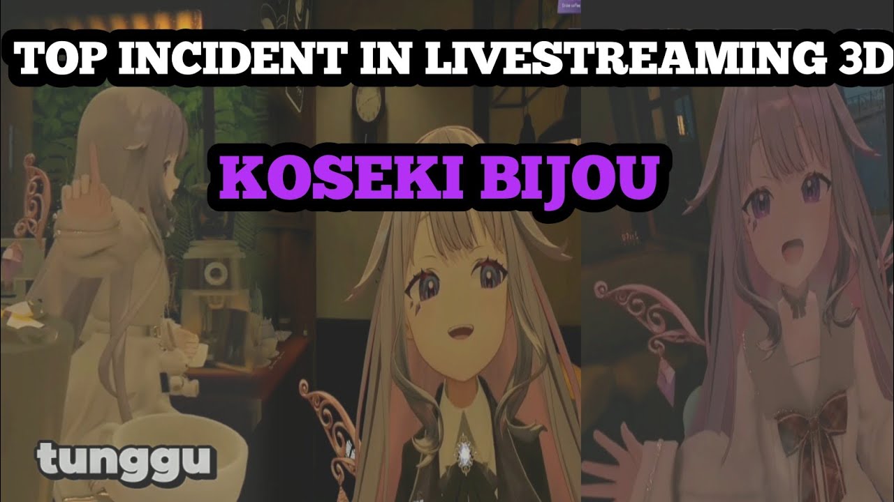 Chaotic 3D Bijou - When Everything Keeps Falling! | Hololive