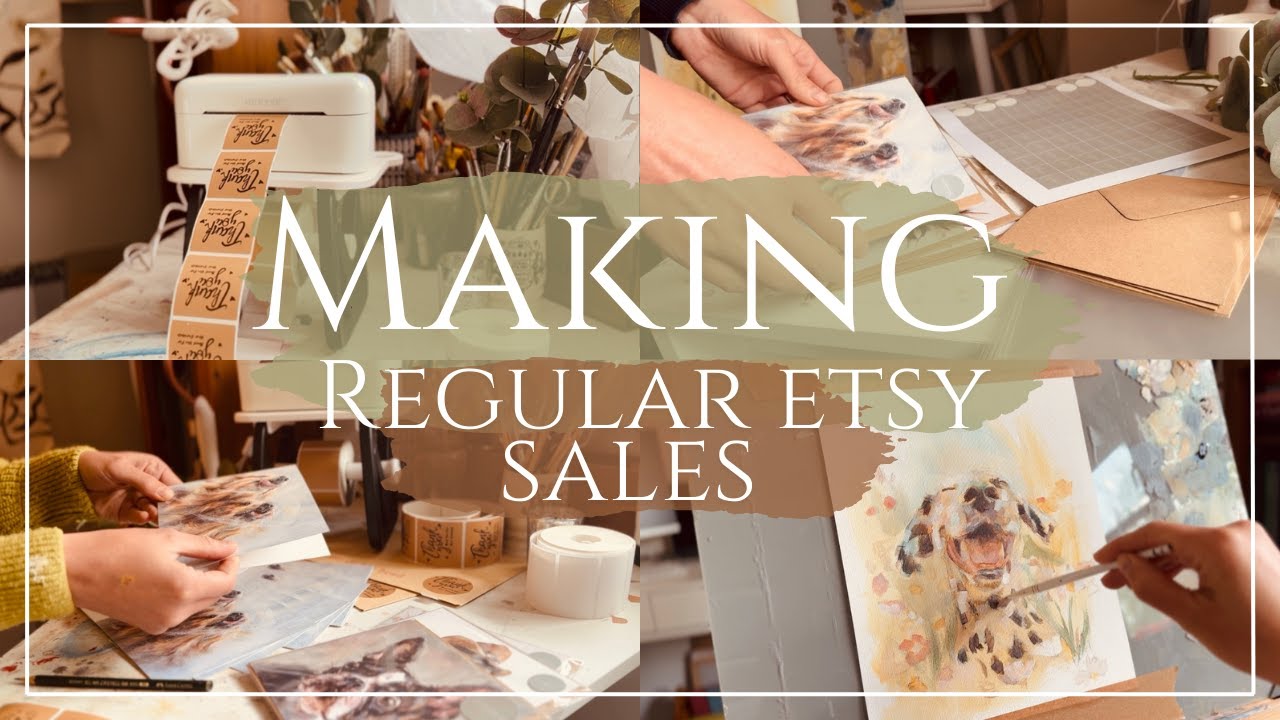 A Behind the Scenes Look at My Greeting Card Sales
