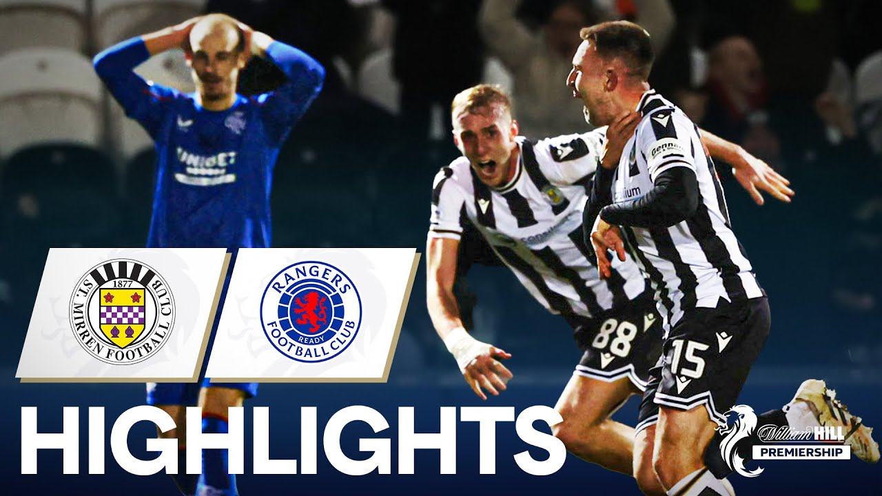 St Mirren 2-1 Rangers | Stoppage-Time Stunner Sinks Rangers | William Hill Premiership