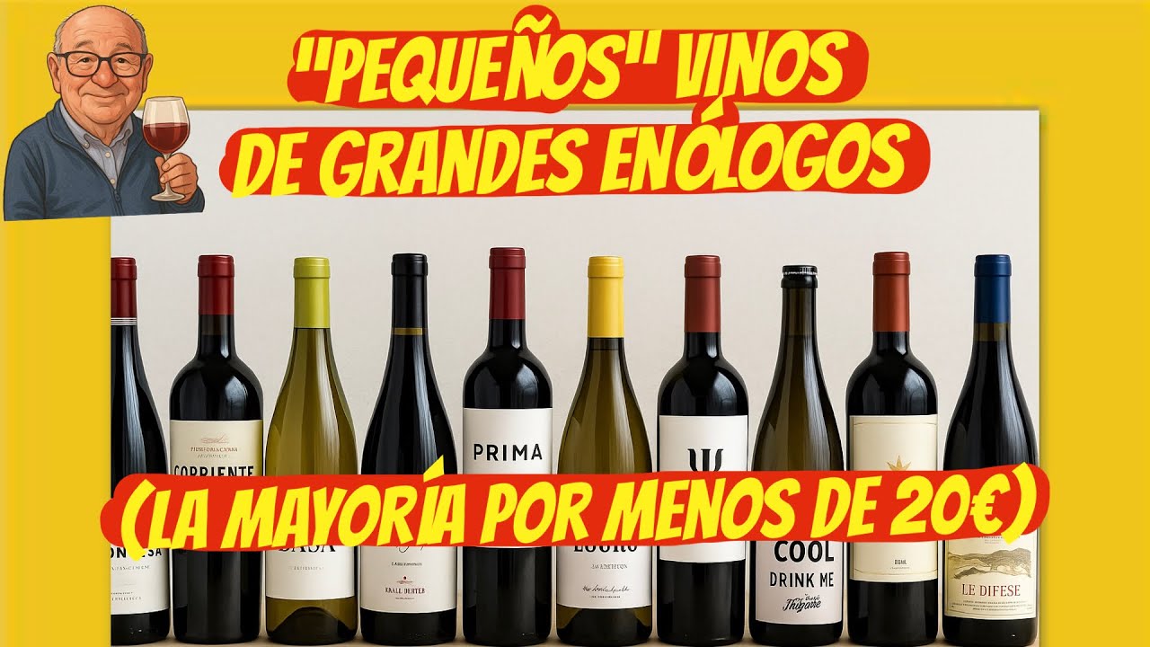 (361) “PEQUEÑOS” VINOS DE GRANDES ENOLOGOS, (el lujo a precio asequible)