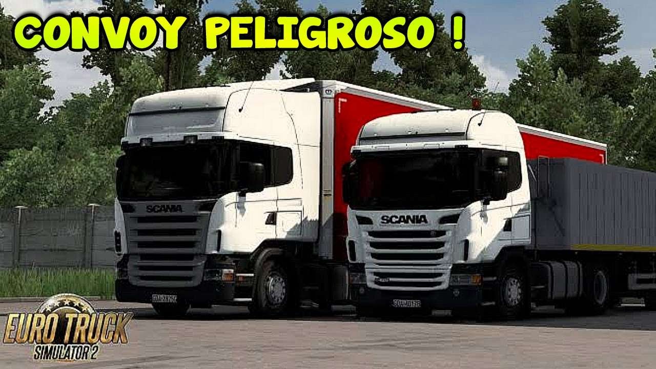 CONVOY RUTAS EXTREMAS EN CAMI&Oacute;N 🚛 | Euro Truck Simulator 2 CON SUB