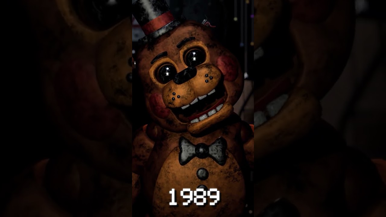 FNAF Toy Freddy Animation over the years