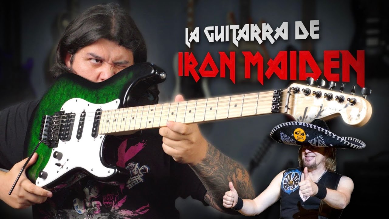 ¡Tengo la Guitarra de Iron Maiden! 😱 / Jackson Adrian Smith Signature