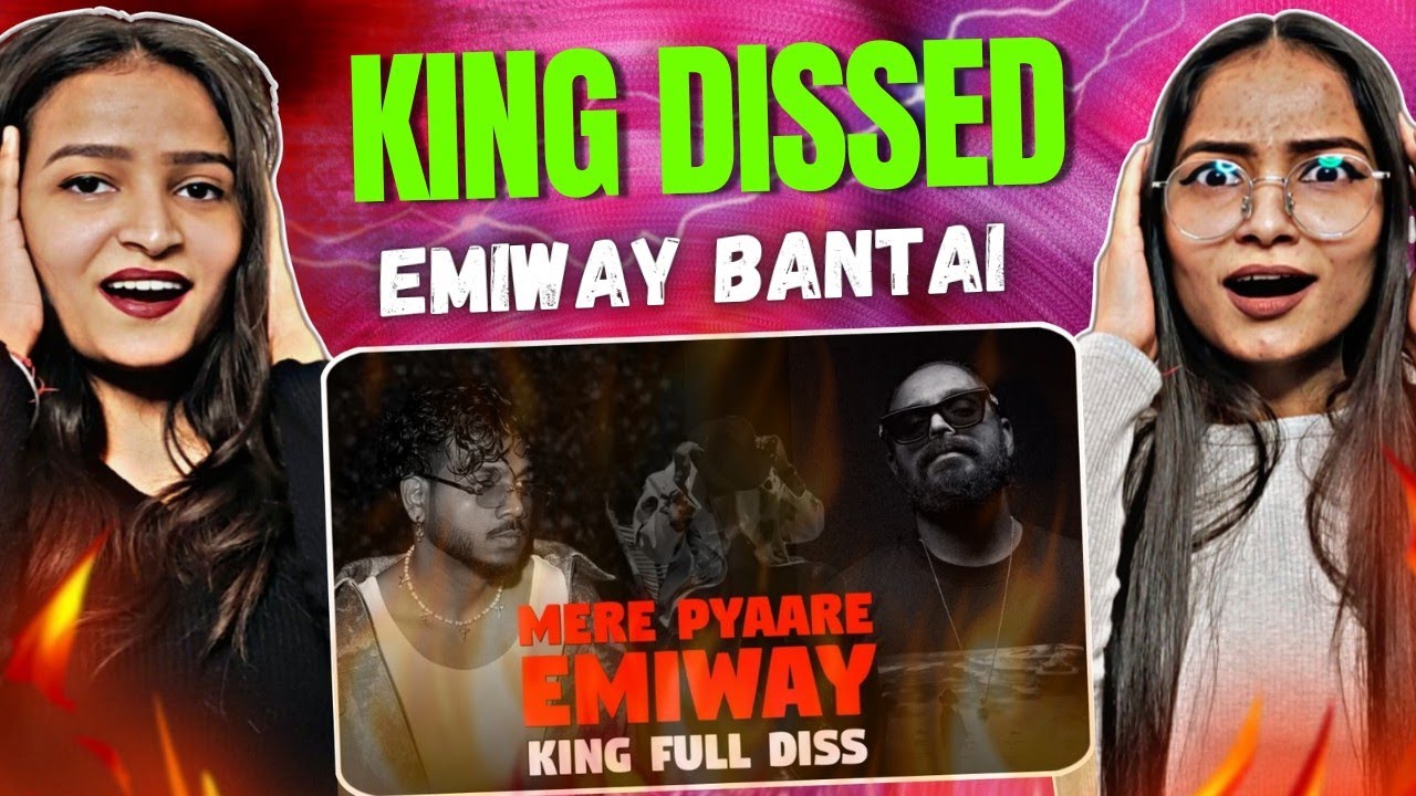 KING DISSED EMIWAY BANTAI🤯 | MERE PYARE EMIWAY | KING VS EMIWAY | Reactions Hut