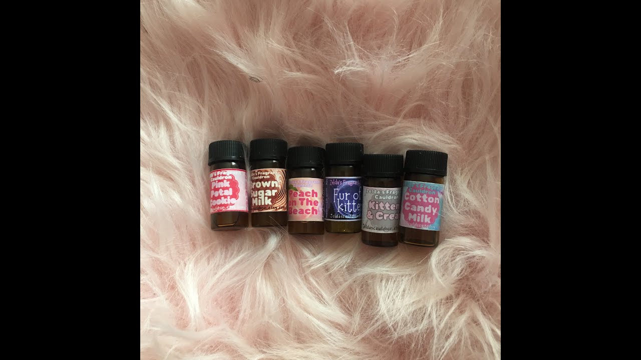 Zelda's Cauldron Gourmand Scents Review| Sample haul & minis