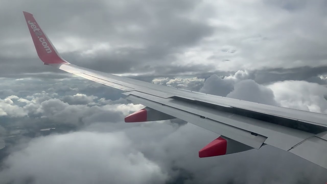 Full Approach And Landing | Jet2 Manchester Boeing 737-800