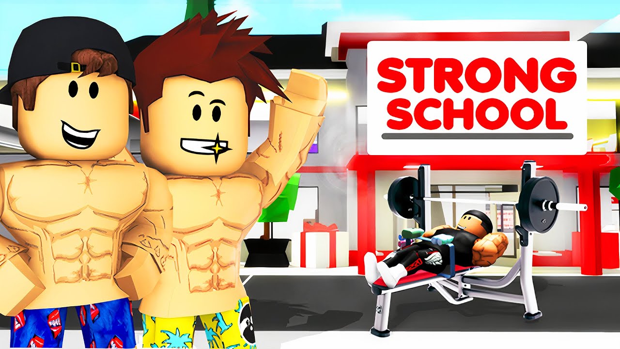 STRONG SCHOOL Needed Boys.. Trainer Had DARK Secret! (Brookhaven RP)