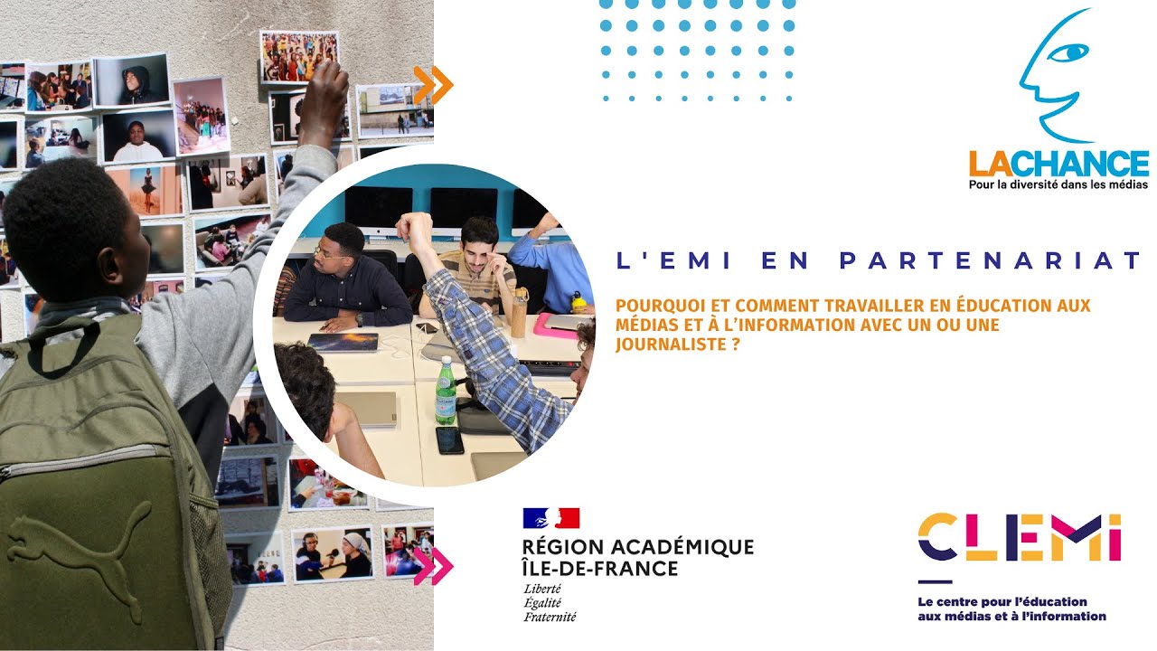 L'EMI en partenariat : pourquoi et comment travailler avec un ou une journaliste ?  - 06 juin 2024
