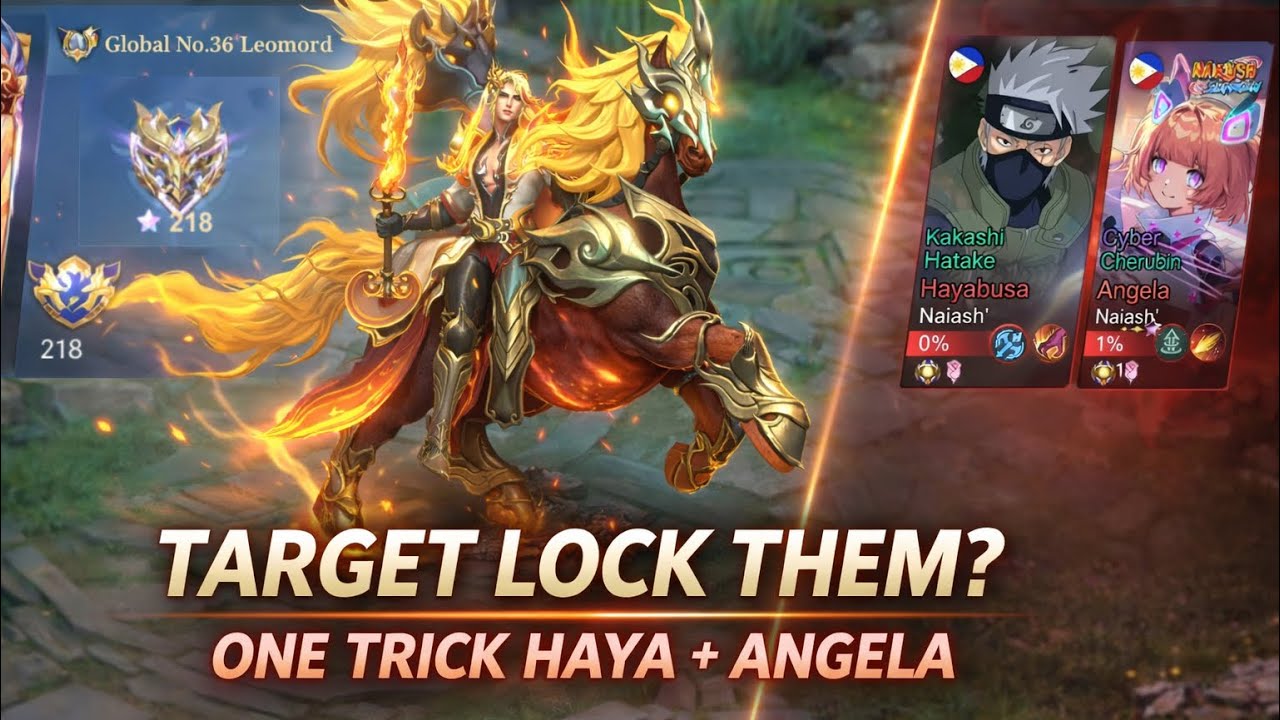 One Trick Hayabusa + Angela Met My Global Leomord — Should I Target Lock Them?