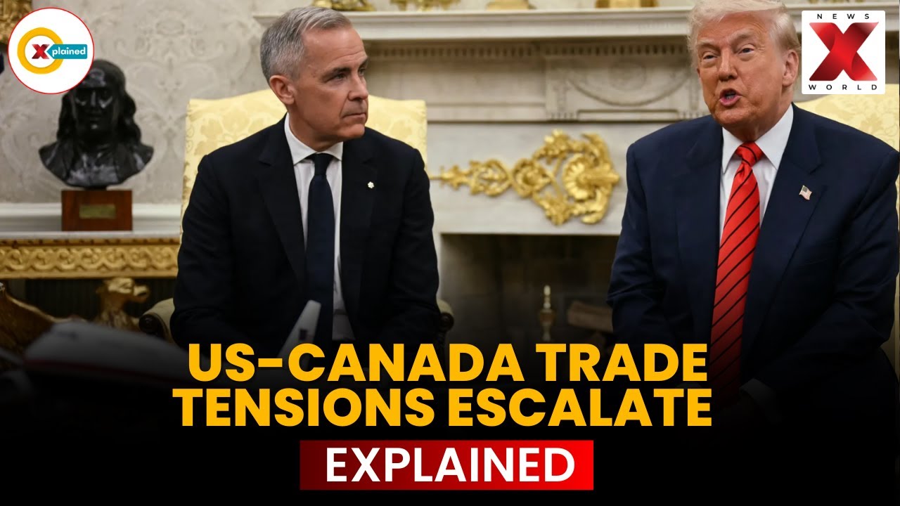 U.S. Canada trade tensions escalate amid new tariffs and economic friction | NewsX World