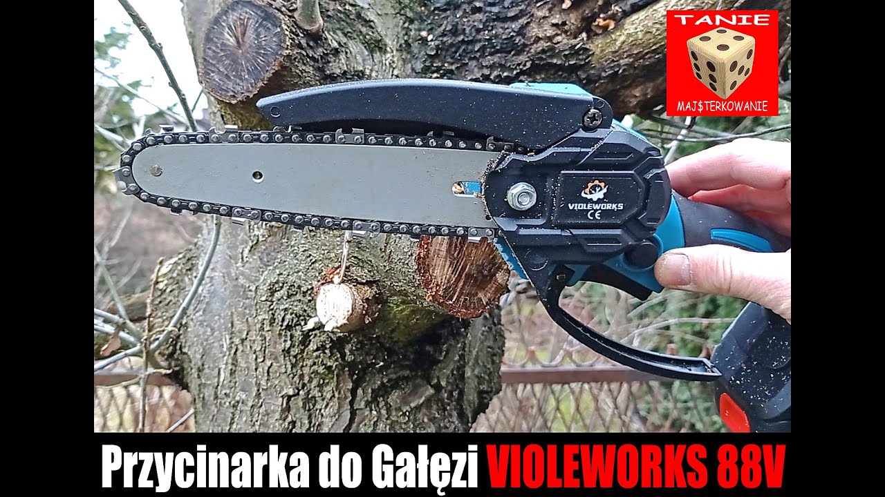 Przycinarka do Gałęzi VIOLEWORKS  88V - Poważnie?