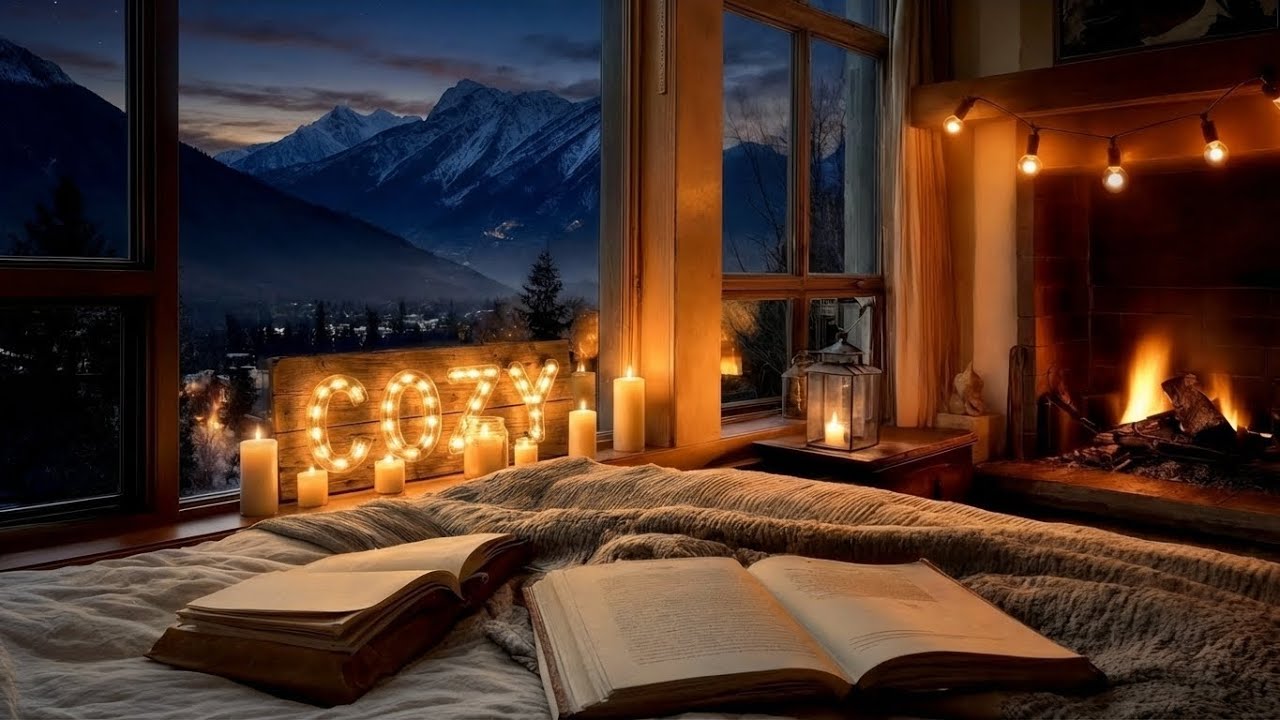 🌙 Relax Before Sleep | Calm Music, Cozy Night Ambience & Deep Relaxation