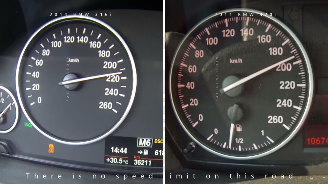 BMW 316i (F30) vs BMW 320i (E92)