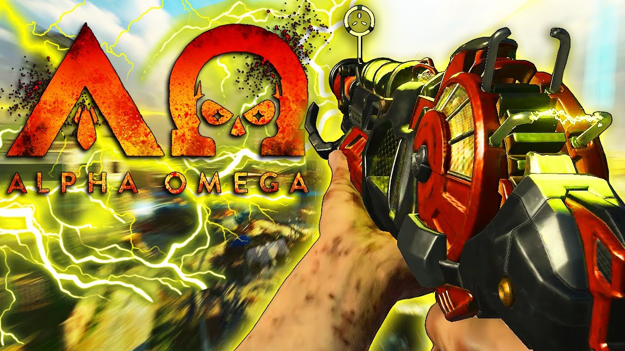 They have ELEMENTAL RAYGUNS?? Playing Alpha Omega for the first time! (Black Ops 4 Zombies)
