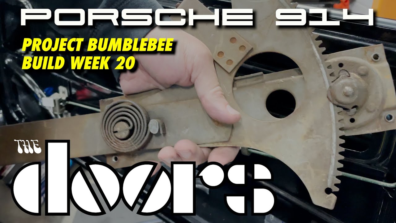 Porsche 914: как восстановить двери, стёкла, ручки, уплотнители и уплотнители 73–76 годов [Bumble...