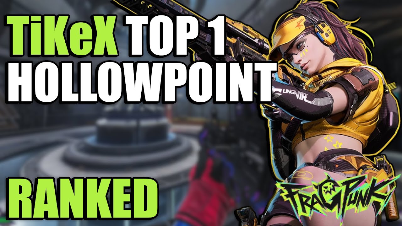 TIKEX TOP #1 HOLLOWPOINT! | RANK 4 PUNKMASTER! | FRAGPUNK RANKED GAMEPLAY [Full Match VOD]