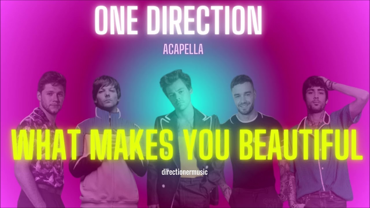 One Direction- What Makes You Beautiful (Acapella/ Vocals Only)